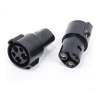 FOR Tesla SAE J1772 Charging Adapter J1772R To TSL02P Public EV Station Charger-J1772 (without collar)
