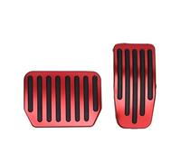 For Teslaes For Model 3 For Model For Y 2PCS Car Foot Pedal Pads Set Compatible Aluminum Pedal Covers