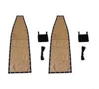 For Textilene Replacement Cloth For Swing Chair Seats, For Indoor And Outdoor Relaxation Furniture, Khaki, 64X197x23CM(2pcs with pockets)