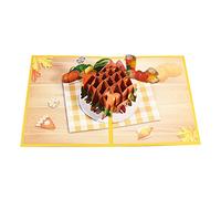 For Thanksgiving Turkey Greeting Card Surprise Thank You For Children Kids Girls Boys Birthday Present Thanksgiving