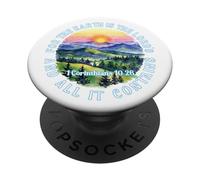 For The Earth Is The Lord's Religious Bible Verse God Jesus PopSockets Adhesive PopGrip