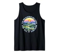 for The Earth is The Lord's Religious Bible Verse God Jesus Tank Top