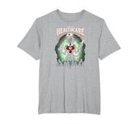 for The Healthcare: Spooky Nurse Apocalypse Horror Fan Art T-Shirt, Men's Big and Tall, Heather Grey, 5X Tall