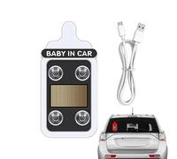 For the Interior, Solar Powered with Strong Suction, Bright Decorations for Glass and Cabin, for Outdoor Trucks Sedan SUV Automotive Vehicles Glasses Travel Road Trips