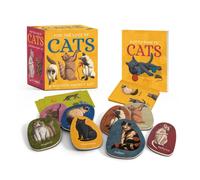 For the Love of Cats: A Wooden Magnet Set