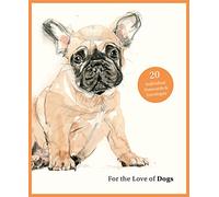 Laurence King Verlag Notecards – For the Love of Dogs – 20 Individual Notecards & Envelopes