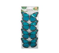 For The Love Of Gardening Butterfly Clips 4 Pk Assorted Colours