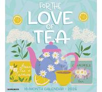 For the Love of Tea 2026 Wall Calendar