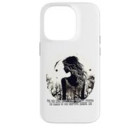 For The Moon Never Beams Annabel Lee by Poe Case for iPhone 14 Pro