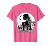 for The Moon Never Beams Annabel Lee by Poe T-Shirt, Men, Pink Heather, Small