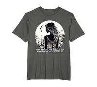 for The Moon Never Beams Annabel Lee by Poe T-Shirt, Men's Big and Tall, Asphalt Grey, 6X Tall