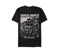 For The People - T-Shirt - black - L - 100% Cotton L
