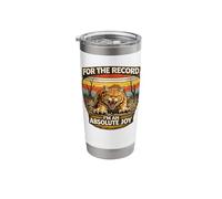 for The Record I'm an Absolute Joy - Angry Cat, Sarcasm Stainless Steel Insulated Tumbler