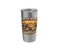 for The Record I'm an Absolute Joy - Angry Cat, Sarcasm Stainless Steel Insulated Tumbler