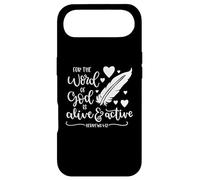 For The Word Of God Is Alive And Active Bible Verse Case for iPhone Air