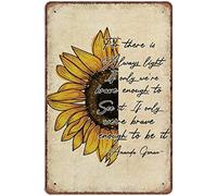 For There Is Always Light Vertical Poster Amanda Gorman Poem Poster Hill We Climb Poem Inaugural Poem Poster Feminist Wall Art Novelty Tin Metal Sign Plaque Bar Pub Vintage Wall Decor 12x16 Inch