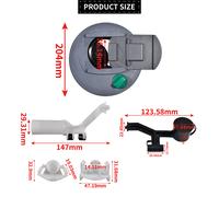 C400 Holding Tank Plate MODEL - SC400 /500