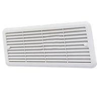 For Thetford for Fridge Grille 483X186mm ABS Cover for Caravan Motorhome Campervan RV Replacement Airflow Grille Panel White