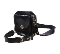 For Thigh - Hiking 15 x 16 x 6.5 cm, Multifunctional Leg Bags Steampunk PU Leather or Gym Travel Hiking Running Work Riding Walking Training, Black, Please refer to the description, Please refer to