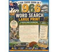 FOR THOSE BORN IN 1966: A PUZZLE BOOK CELEBRATING YOU, YOUR YEAR and the GOOD OLD DAYS