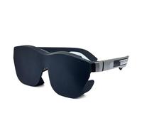 For Thunderbird Air3 Lens Hood - Soft Silicone Light Blocker for Air3, Air2, Air3s Ai Smart Glasses, Reduces Glare & Ambient Light (black)