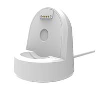 for Ticwatch E Charger,Replacement Data Connection Charging Dock Compatible with Ticwatch E/S Stand Station with 5 Feet Charger Cable Soarking White