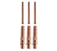 for Tig Collet and Body Combination 6PCS 1.6mm 2.4mm 3.2mm for Lincoln Compatible for WP-17 for WP-26 for WP-18