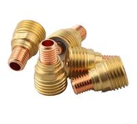 for TIG Torch Gas Lens Accessories Reliable Brass Chuck Bodies Compatible with Multiple Models (45V42)