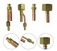 for TIG Welding Torch Cable Connector All Copper and Electricity Separation Compatible with -150 MIG for TIG Welders, Argon Welding Accessory, PCS Durab(-150A (Lower end of Body))