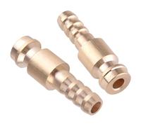 for TIG Welding Torch Gas & Water Quick Connector, 6mm Male Adapter with 3cm Metal Body, Compatible with Standard TIG Torches