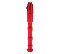 For TIG Wire Feeder Pen, Aluminium Alloy Welding Tool for 1.0-3.2mm Rods, Ergonomic Pencil-Style Grip with Finger Roll Control, Lightweight Portable Design for Narrow Space(Red)