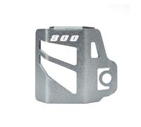 For TIGER 800 Street Triple 765 RS/S/R 765R 675 Trident 660 Motorcycle Rear Brake Fluid Reservoir Cover Guard Protector(Grey-800)