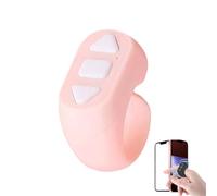 for TIK-Tok Remote Control Ring,Page Turner for Kindle App,Bluetooth Page Turner for iPad iPhone,Finger Clicker for Phone Scrolling,Portable Scrolling Remote Control Ring,for Videos,Photos,Novels