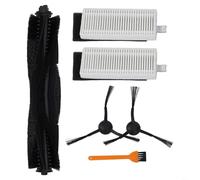 For Tikom G7000 G6000 Spare Parts Bundle Featuring Main Roller Brush Multiple Side Brushes And Hepa Filters For Efficient Robot Vacuuming(A)