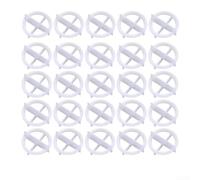 for Tile Leveling System 100pcs Spacers Clips for Ceramic Stone Installation Wall Floor Gap 1.5mm to 3mm(White 1mm)