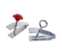for tile Leveling System 2PCS Adjustable Height Regulator for Wall Floor Tiles - Galvanized Steel Lifter Tool 250KG Capacity 85x80mm