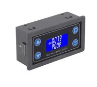 for Time Delay Relay DC 12V Controller Board LCD Display Digital Timer Switch 6-30V Programmable Cycle Module for Automation
