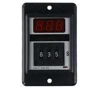 For Time Relay Delay For Timer for ASY3D 8PIN AC 220V, For Time Adjustment from 999S to 999M, Designed for Industrial Automation and Control Panels (B)