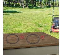 For TK Carburetor Float Bowl Seal Gasket and Bowl Nut Gasket Pack for Balmoral 14s 17s 20s Series Petrol Lawn Mowers Powered by AQ148