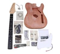 For TL Elctric Guitar Body Kit With All Accessories Okoume Wood Body Maple For ST Neck Unfinished DIY Guitar Parts