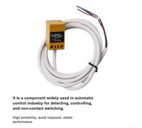 for TL-Q5MC2 Inductive Proximity Sensor, NPN Normally Closed, 5 mm Detection Distance, DC 12-24 V, Square Housing, ABS Body, for Industrial Automation and Control