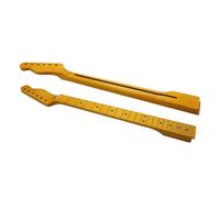 For TL6 String 22 Fret Electric Guitar Neck Yellowish Glossy Neck Guitar Modified DIY Guitar Instrument Accessories