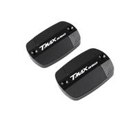 For TMAX 530 560 TMAX530 SX DX TMAX560 Motorcycle Accessories Aluminum Brake Fl&uid Fuel Reservoir Tank Cap Cover