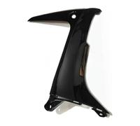 For TMAX 560 2020 2021 Motorcycle Front Turn Signal Side Cover Fairing Accessories ABS Plastic Body Kit Spoiler Cowl Turn Signal Indicator Light(Bright Black 2)