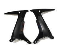 For TMAX 560 2020 2021 Motorcycle Front Turn Signal Side Cover Fairing Accessories ABS Plastic Body Kit Spoiler Cowl Turn Signal Indicator Light(Bright Black 2PC)