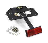 For TMAX530 2017-2022 For TMAX560 2020-2022 Rear Tail Tidy Fender Eliminator Kit License Plate Holder Bracket Motorcycle License Plate Holder(With Reflector)