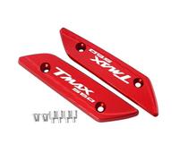 For TMAX560 TECH MAX TMAX 2022-2024 Motorcycle Mirror Hole Cover CNC Windscreen Driven Mirror Eliminators Cap(TMAX560 Red)