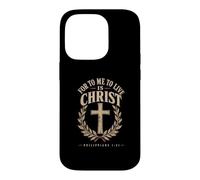 For To Me To Live Is Christ Philippians 1:21 Case for iPhone 14 Pro