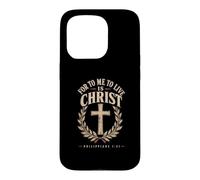 For To Me To Live Is Christ Philippians 1:21 Case for iPhone 15 Pro