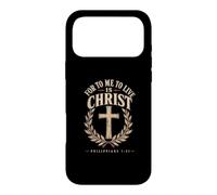 For To Me To Live Is Christ Philippians 1:21 Case for iPhone 17 Pro Max